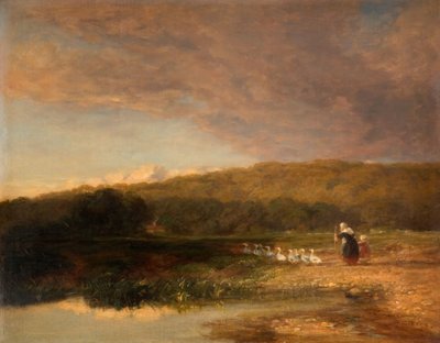 Evening by David Cox the elder