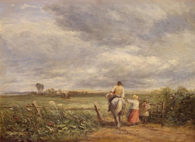 Going to the Hayfield by David Cox the elder