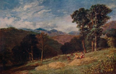 Haymaking, near Conway by David Cox the elder