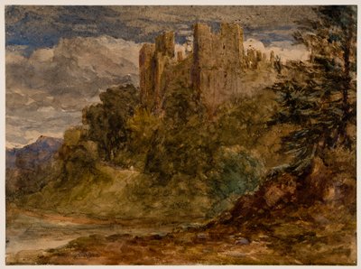 Ludlow Castle by David Cox the elder