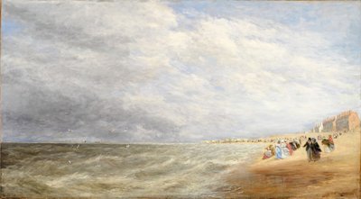 Rhyl Sands by David Cox the elder