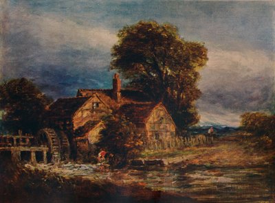 The Water Wheel by David Cox the elder