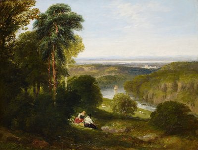 The Wyndcliffe, River Wye by David Cox the elder