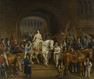 Lady Godiva Procession of 1829, 1867 by David Gee