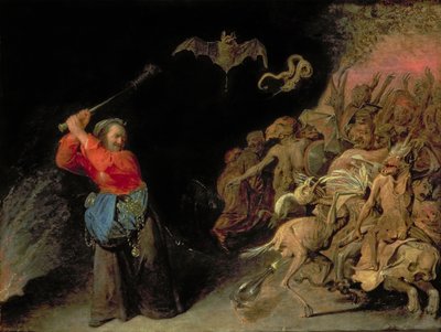 Dulle Griet (Mad Meg) raiding Hell by David III Ryckaert