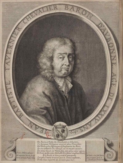 Portrait of Jean-Baptiste Tavernier by David Klöcker Ehrenstrahl