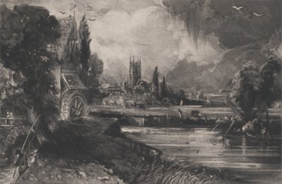 A Mill, 1832 by David Lucas