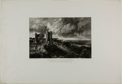 Hadleigh Castle Near the Nore by David Lucas