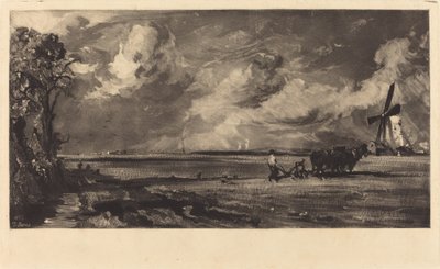 Spring by David Lucas after John Constable