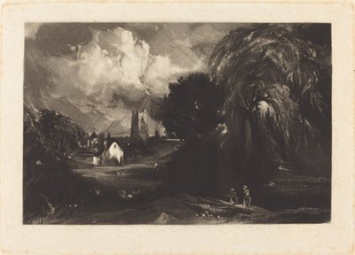Stoke-by-Neyland by David Lucas after John Constable