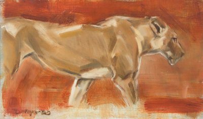 Lioness, 2019 by David Mayer