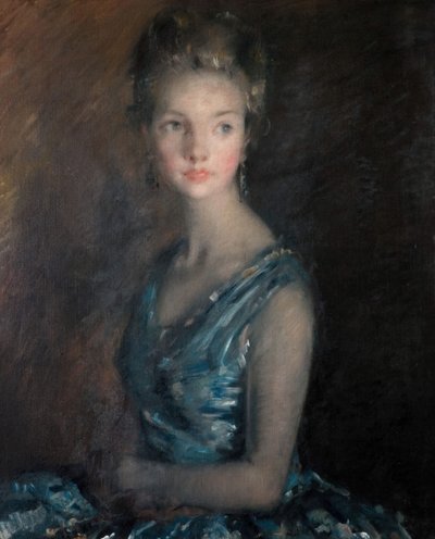 Blue and Silver, 1929 by David Muirhead