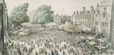 St. Giles Fair, Oxford by David Muirhead Bone