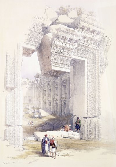 Baalbec, May 7th 1839 by David Roberts