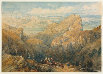 Descent into the Plain of Granada, 1834 by David Roberts