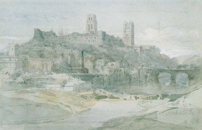 Durham, 1836 by David Roberts