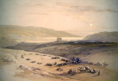 Jericho and the Dead Sea by David Roberts