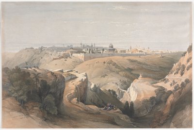 Jerusalem from the Mount of Olives by David Roberts