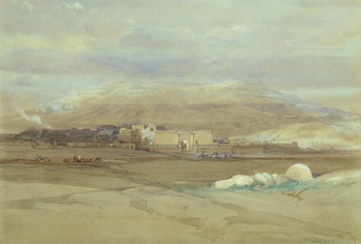 Medinet Habou, Thebes by David Roberts