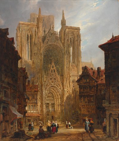 Rouen Cathedral by David Roberts