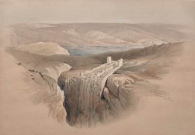 The Dead Sea Looking Towards Moab by David Roberts