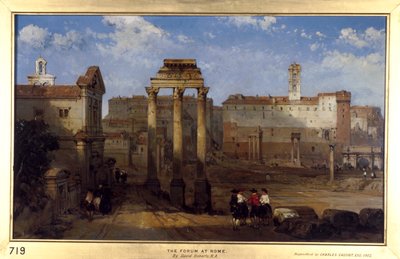 The Forum, Rome by David Roberts