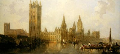 The Houses of Parliament by David Roberts
