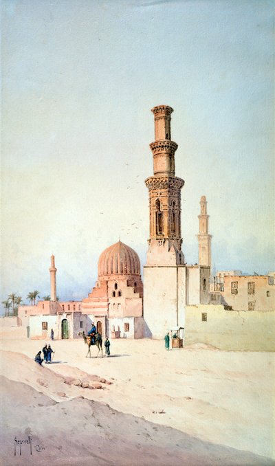 Tomb of the Caliphs, Cairo by David Roberts