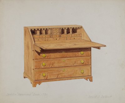 Desk by David S. De Vault