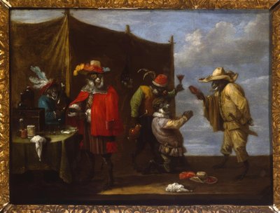 Monkey Business by David Teniers the Younger