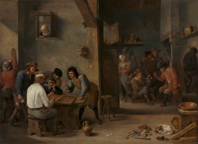 Game of Backgammon by David Teniers the Elder