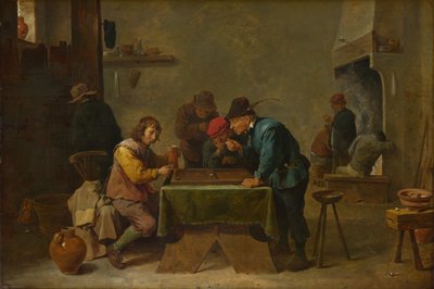 Backgammon Players by David Teniers the Younger