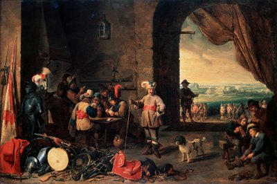 The Guardroom by David Teniers the Younger