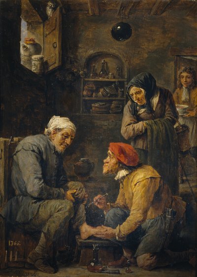 The Surgeon, 1630-1640 by David Teniers the Younger