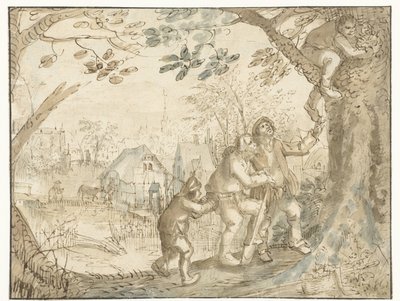 The Bird-Nester by David Vinckboons (I)
