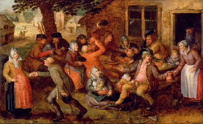 Peasants Merrymaking by David Vinckboons