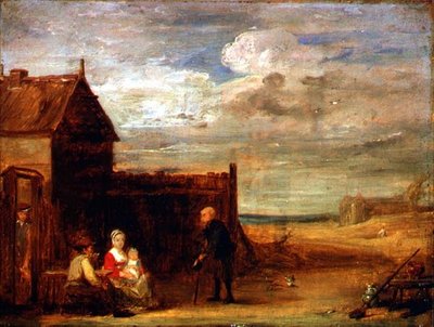 Figures by a Country Tavern by David Wilkie