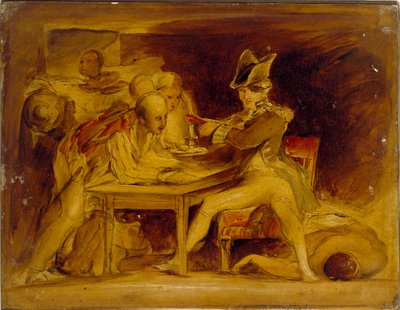 Nelson Sealing the Copenhagen Letter by David Wilkie