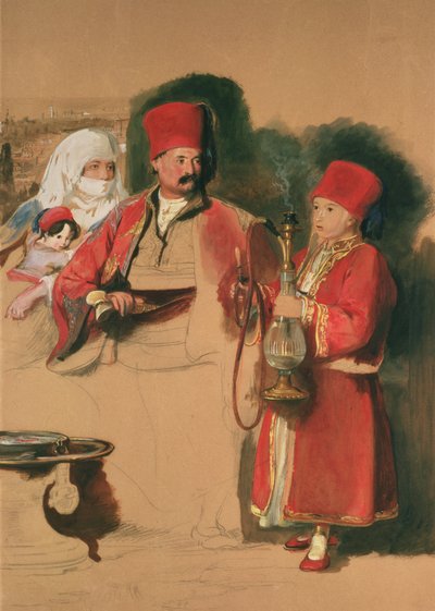 Portrait of Sotiri, 19th century by David Wilkie