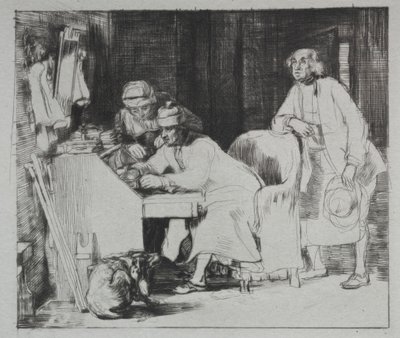 The Lost Receipt by David Wilkie