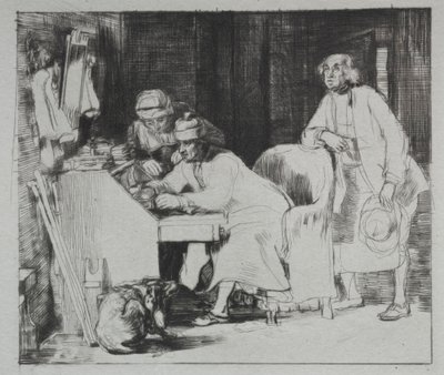 The Lost Receipt by David Wilkie