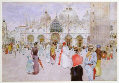The Piazza di San Marco, Venice by David Woodlock