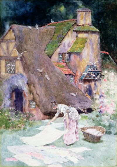 Washday by David Woodlock