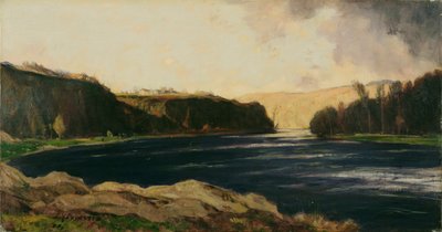 A Perthshire River by David Young Cameron