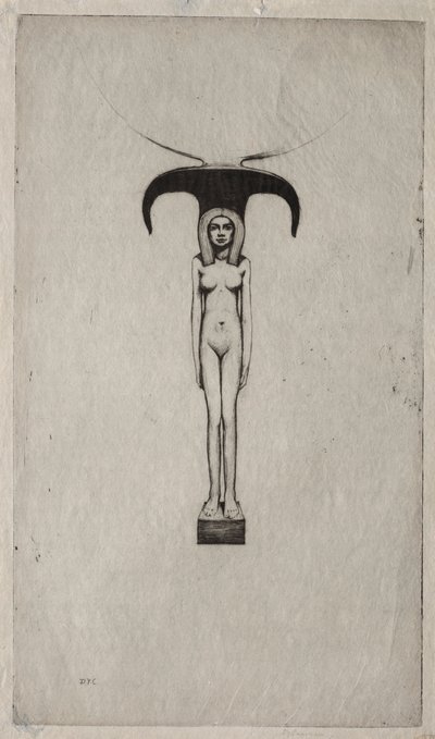 An Egyptian Mirror by David Young Cameron