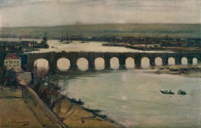 Berwick Bridge by David Young Cameron