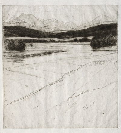 Hills of Tulloch by David Young Cameron