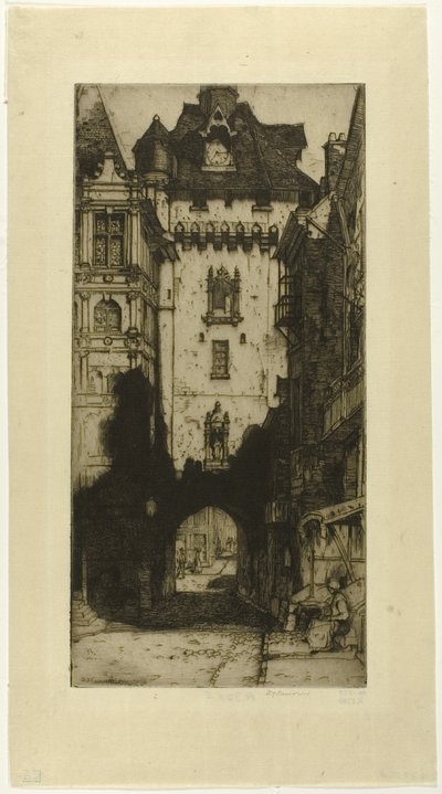 Loches by David Young Cameron