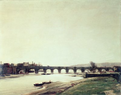 Morning, Berwick on Tweed by David Young Cameron