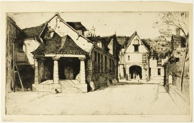 Old Museum, Beauvais by David Young Cameron